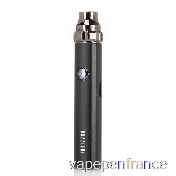 Stylo Vape Noir à Batterie Dazzleaf Squarii Top Twist 510